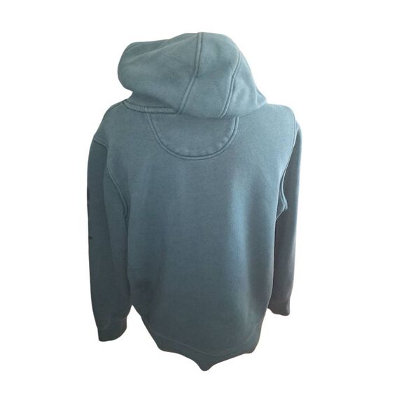 Carhartt women's spell out sleeve Extra large relaxed fit blue/black - Picture 3 of 4